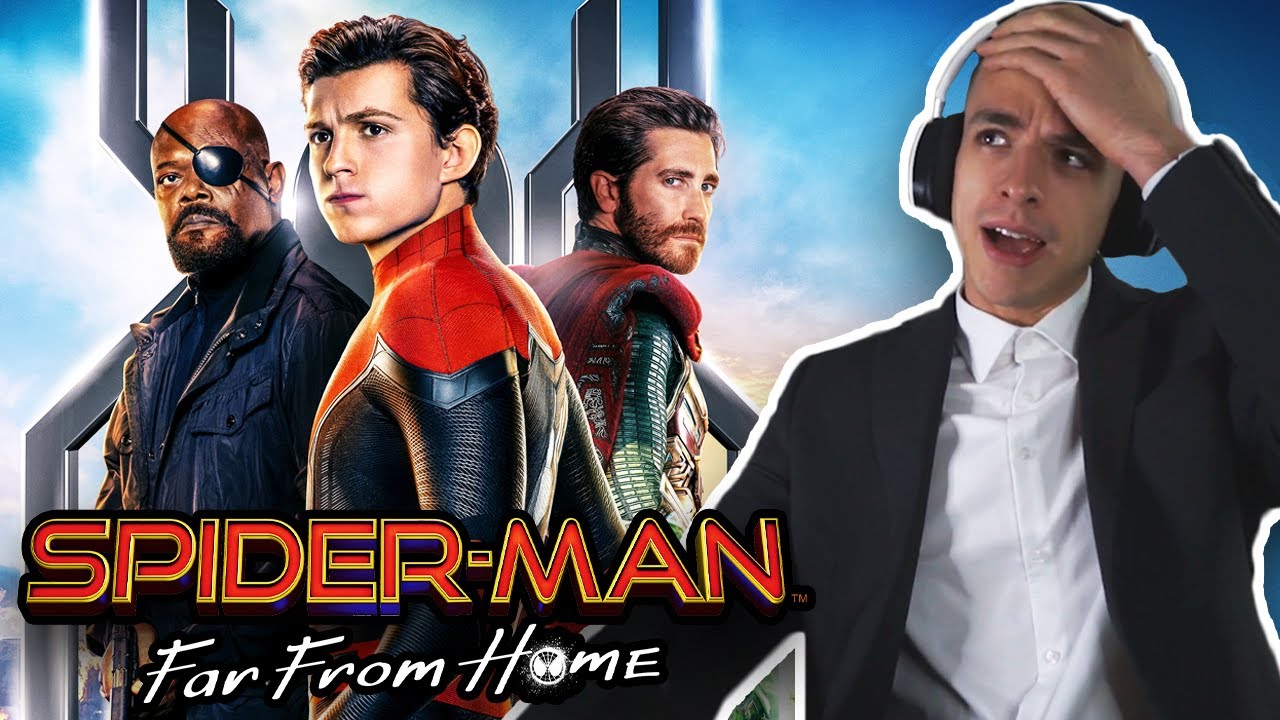 END OF PHASE 3! Spider-Man Far From Home (2019) Movie Reaction! FIRST TIME WATCHING!