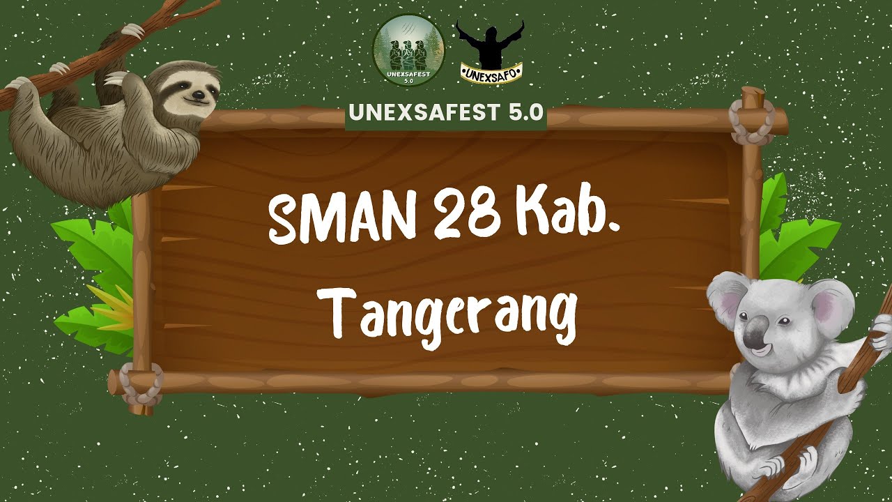 [UNEXSAFEST 5.0] Ratoh Jaroe SMAN 28 Kab. Tangerang