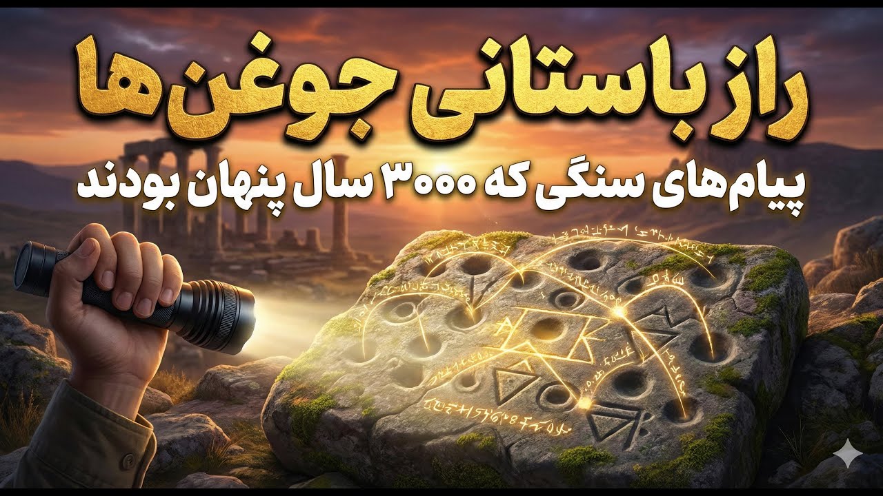 جوغن‌ها: نقشه گنج یا تله مرگ؟ رمزگشایی پیامی که ۳۰۰۰ سال پنهان بود!