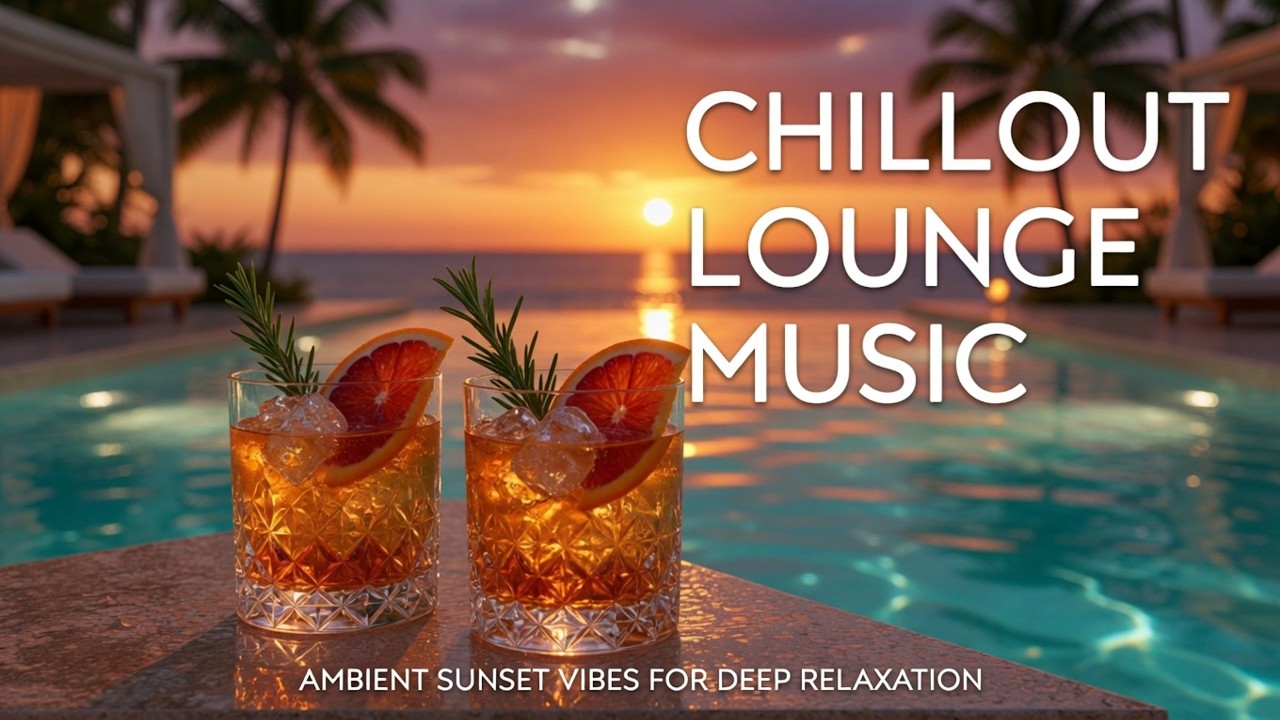 Luxury Golden Hour Lounge | Sunset Ambient Journey for Focus & Ultimate Relaxation ✨