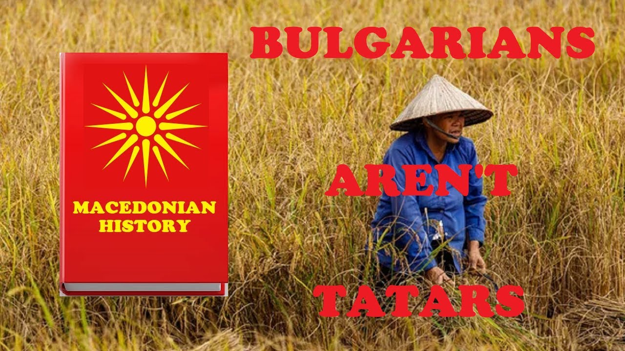 Proving Bulgarians Aren't Tatars Using Macedonian History Books