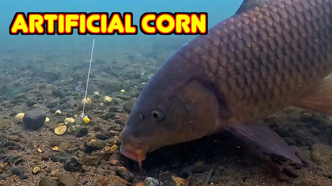 Tricking Carp with Fake Corn!