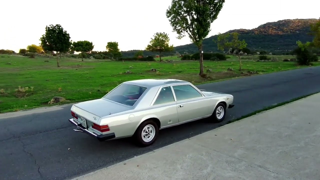 1975 Fiat Coupe Pininfarina 3200cc 165hp Automatic & Paolo Conte