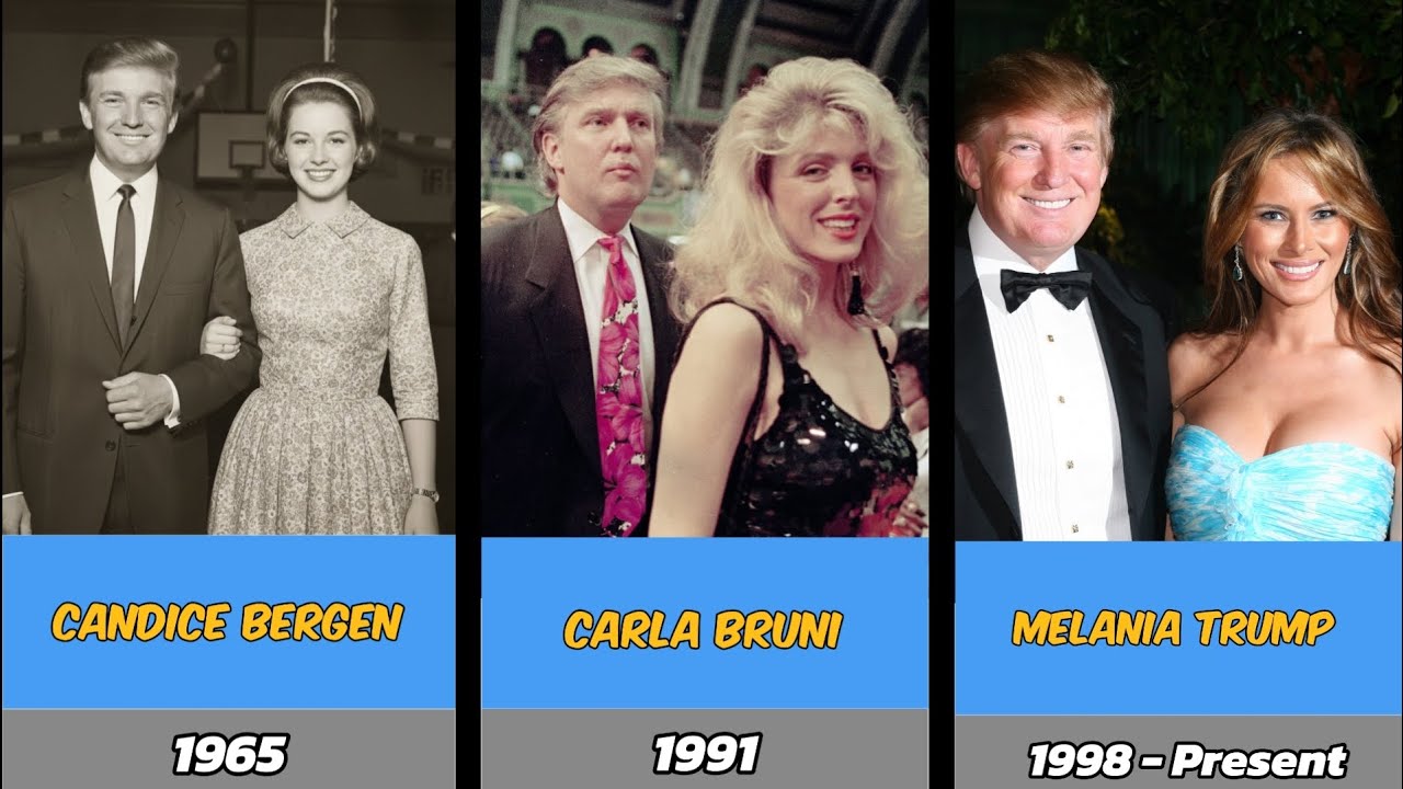 Donald Trump Girlfriends from 1965 to Present 