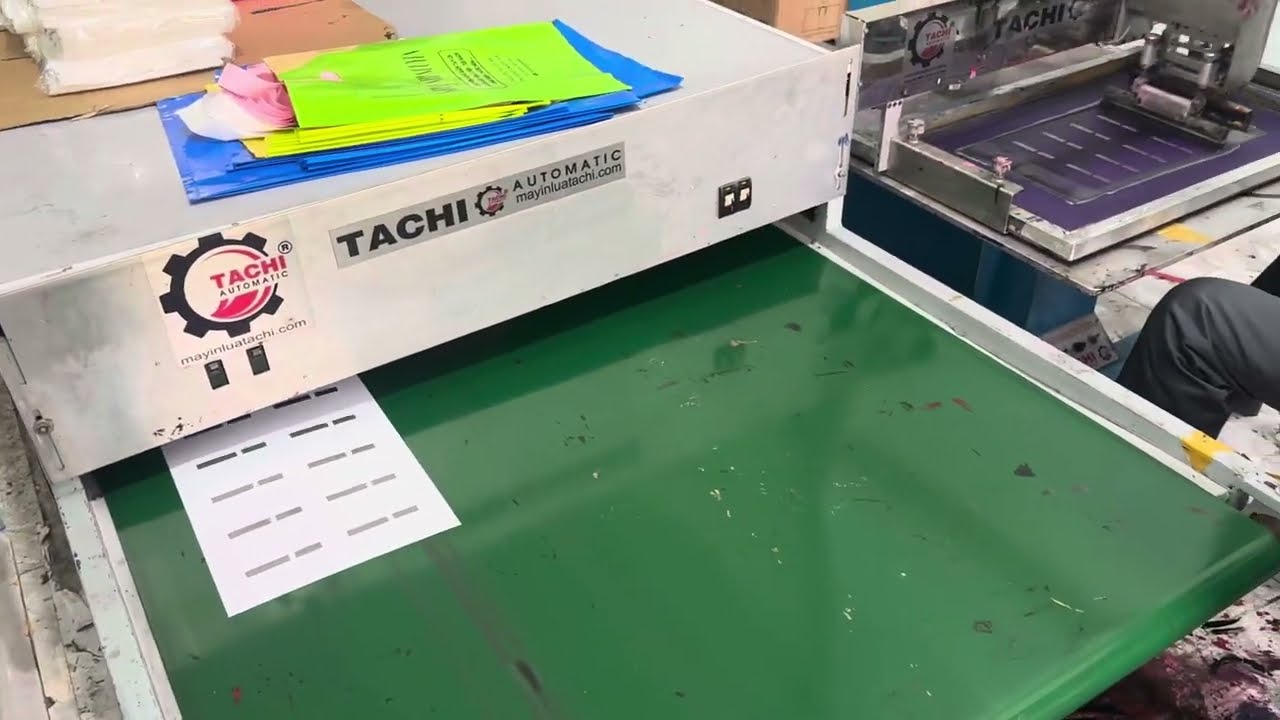 IN PHỦ BẠC THẺ CÀO | MÁY IN LỤA TACHI