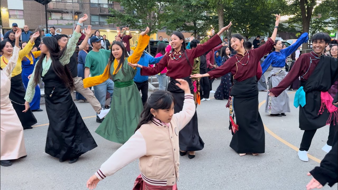 སངས་རྒྱལ་སྐྱབས་ཀྱི་ཀི་ལོ་མི་ཊྲར་༥༠༠ཡི་ཞི་བའི་གོམ་བགྲོད་ལེགས་སྒྲུབ་བྱུང་བ། Toronto Lhakar Gorshey🇨🇦