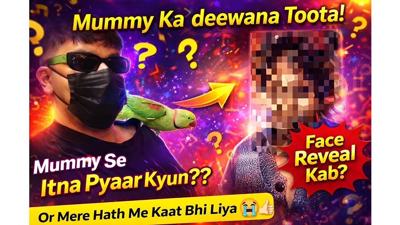 Pahadi Tota Mummy Se Itna Piyar Kyu Karta Hai ??😭 | @onlypetsvlog |#alexanderparrot#pahaditota#birds