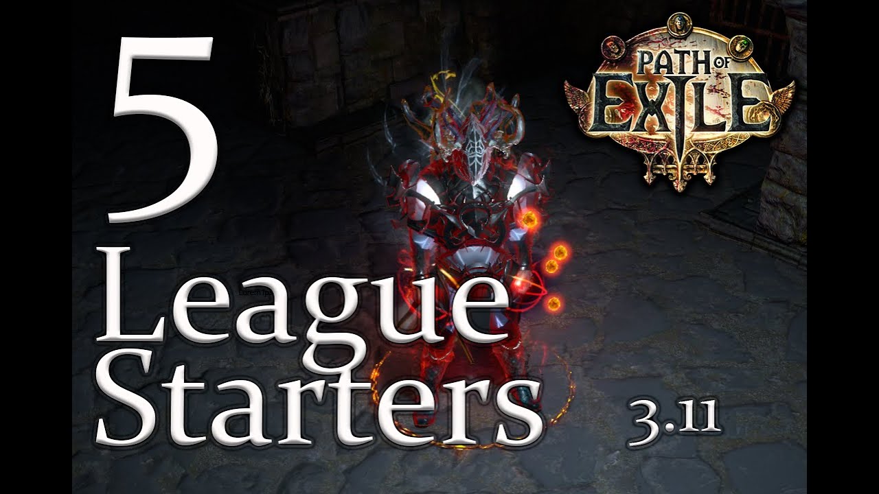 5 PoE LEAGUE STARTERS FOR 3.11 HARVEST LEAGUE | GUIDES |