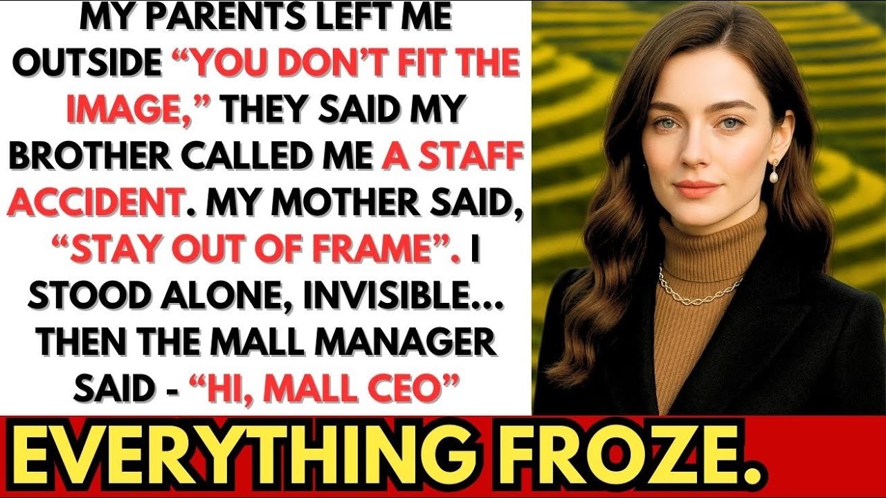 My Parents Told Me To Wait Outside While They Shopped—Then The Mall Manager Said, HI MALL CEO