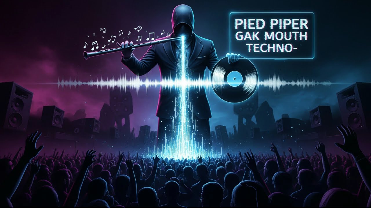 THE PIPER | 160 BPM Dystopian Acid Industrial Techno (TB-303) Gak Mouth Techno by Mizz Hoppe