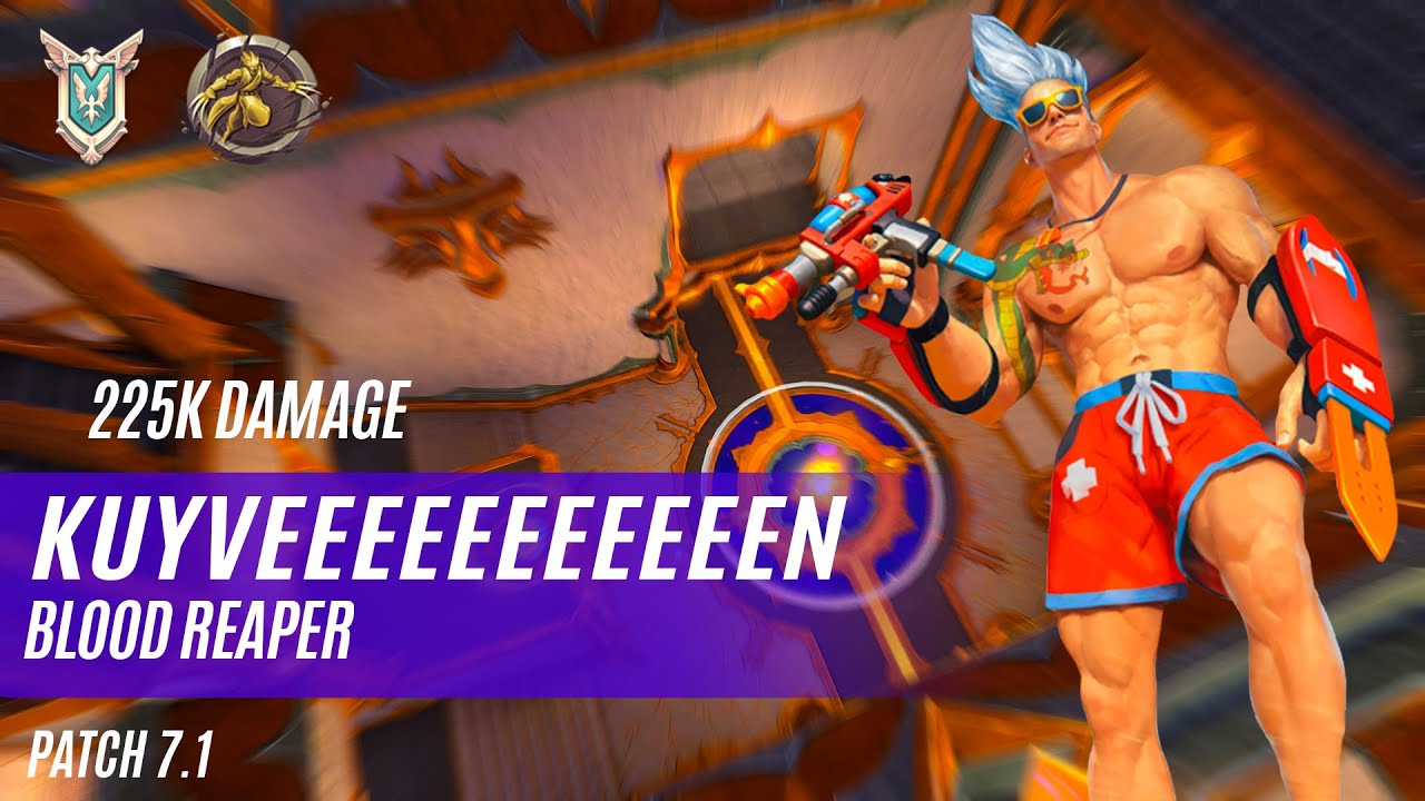 225K DAMAGE Kuyveeeeeeeeeeen KOGA PALADINS COMPETITIVE (MASTER) BLOOD REAPER