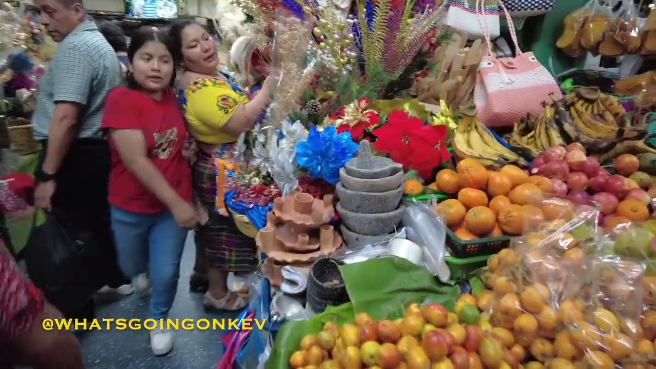 A tour through Central Market (Mercado Central) #guatemala