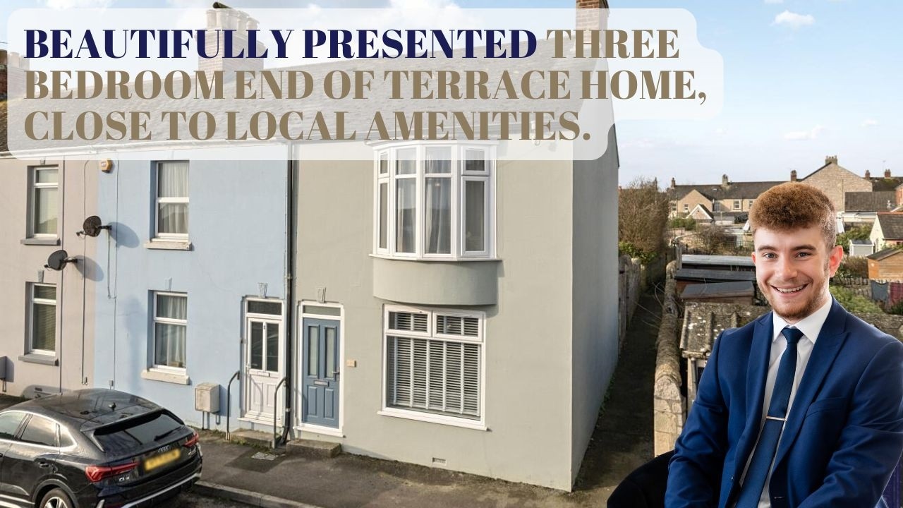 BEAUTIFULLY PRESENTED THREE BEDROOM END OF TERRACE HOME, CLOSE TO LOCAL AMENTIES
