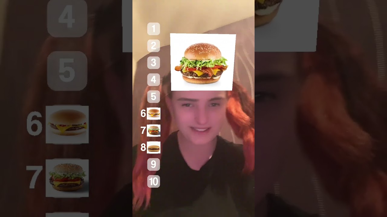 Ranking McDonalds orders 