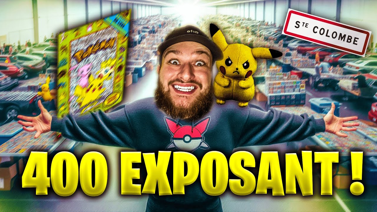 une BROCANTE incroyable de 400 EXPOSANTS et PLEIN de PÉPITE !
