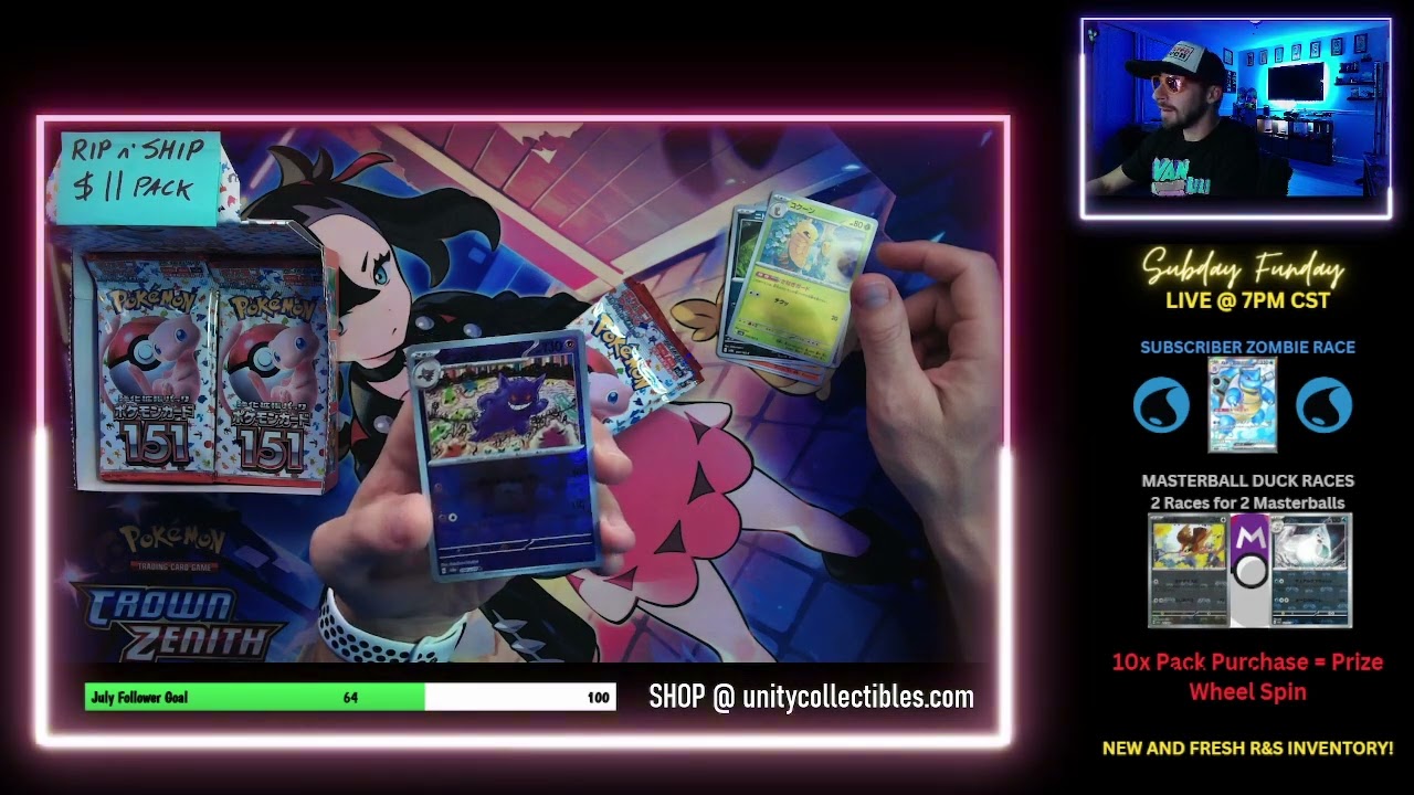 Masterball Gengar Called on Stream Before Pulled!
