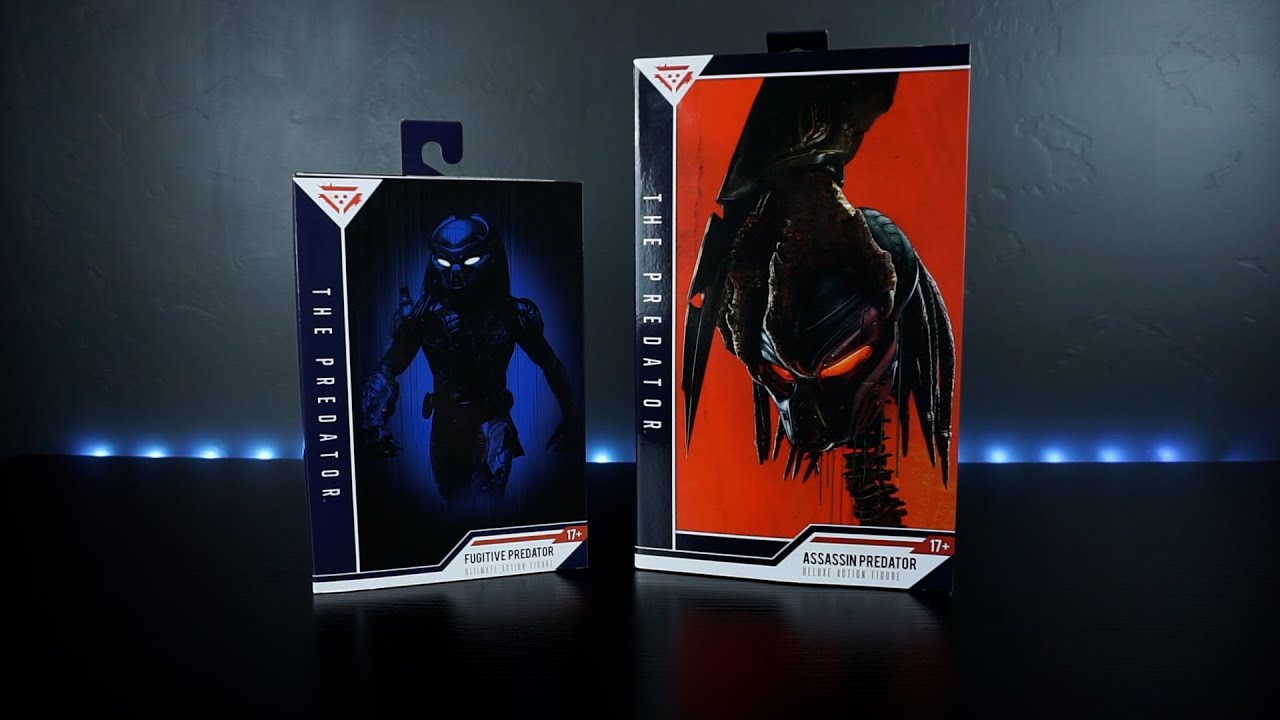 Predator Action Figure Review! Fugitive Predator + Assassin Predator NEW 2021 FIGURE!