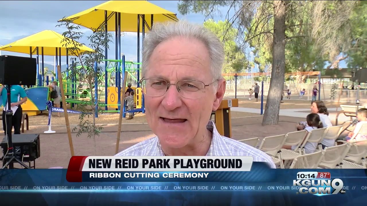 New playground now open at Reid Park