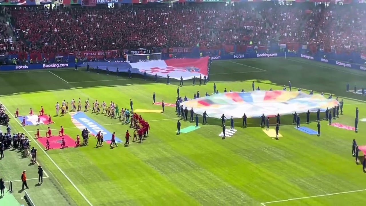Euro 2024 🇭🇷Croatia - Albania🇦🇱 Walkouts and Anthems