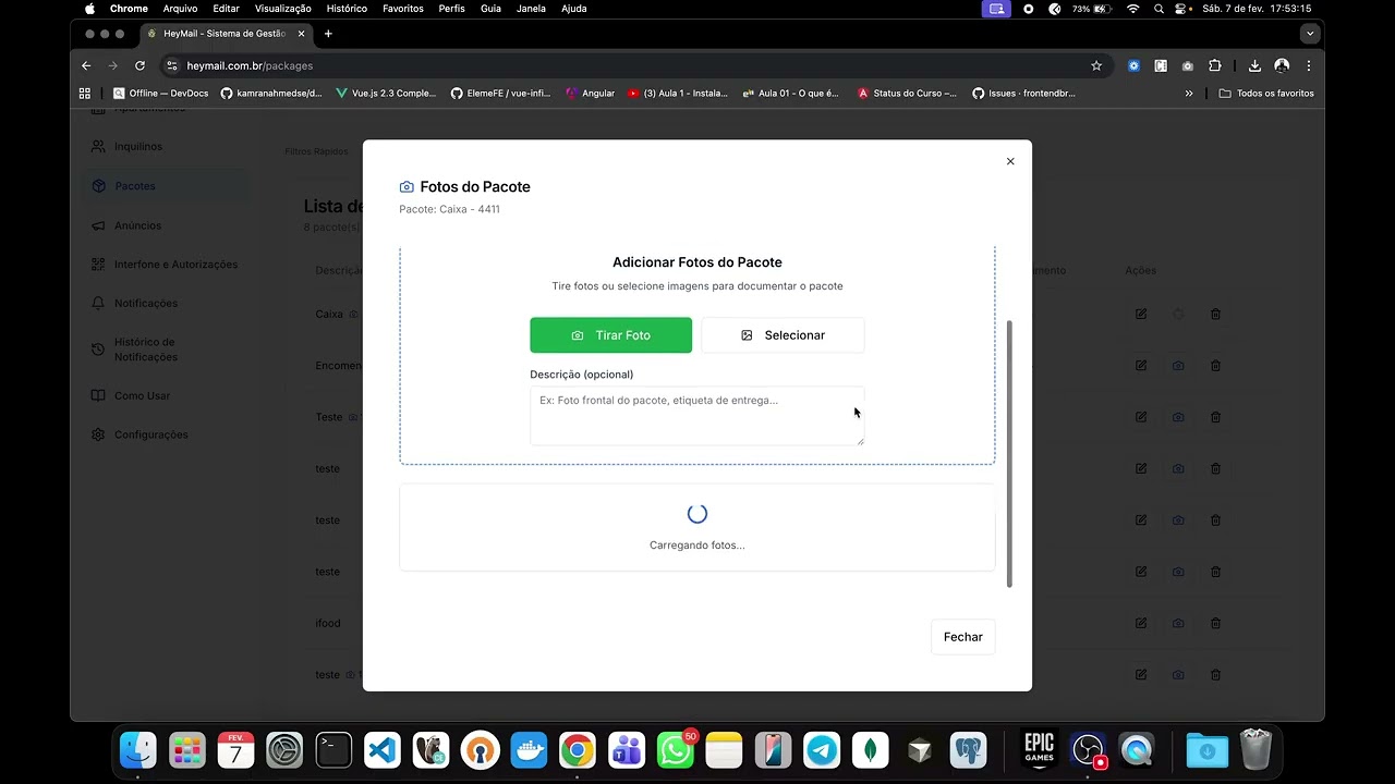 Sistema para Condomínio: Gestão de Encomendas + WhatsApp + Interfone via QR Code (HeyMail)