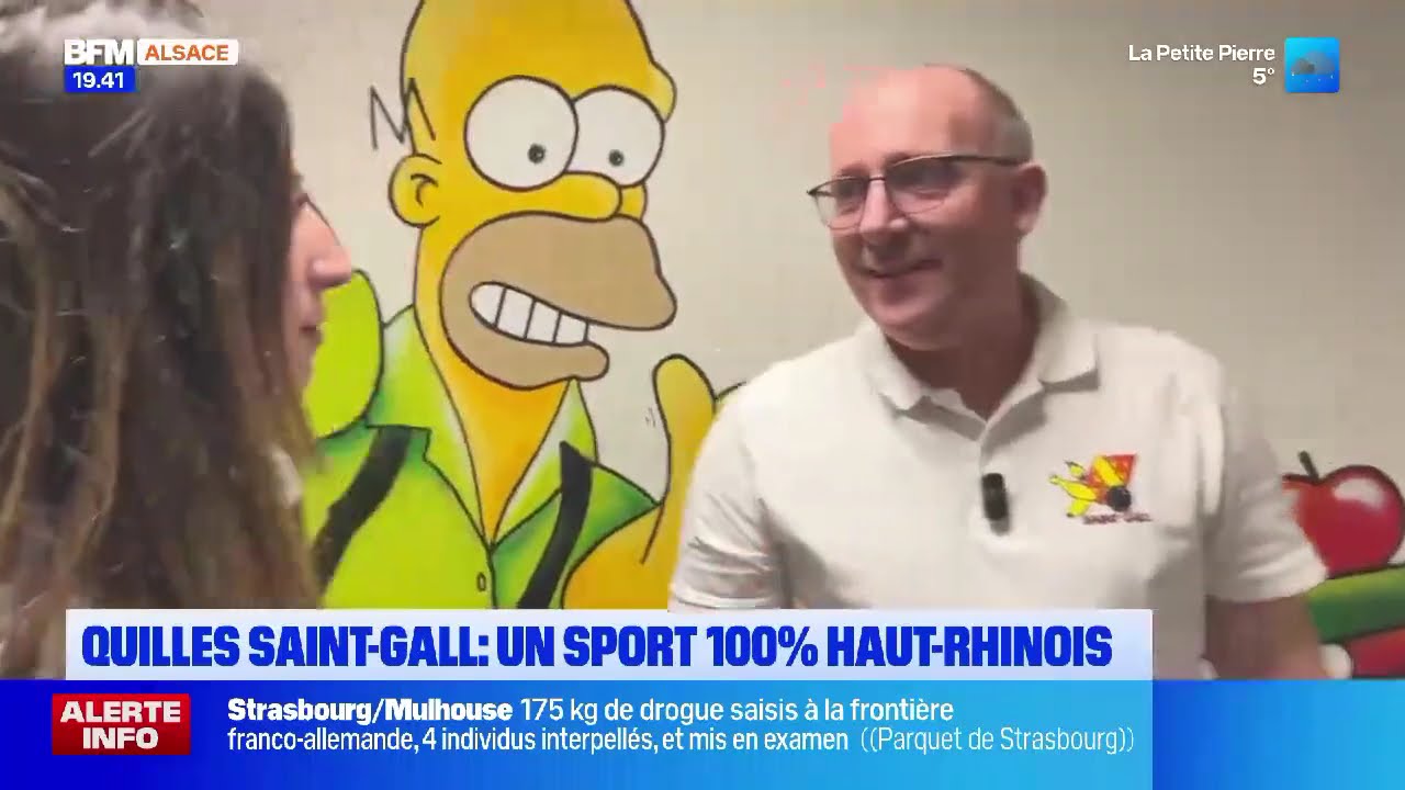 Reportage Quilles ST Gall - BFM TV Alsace - Février 2026