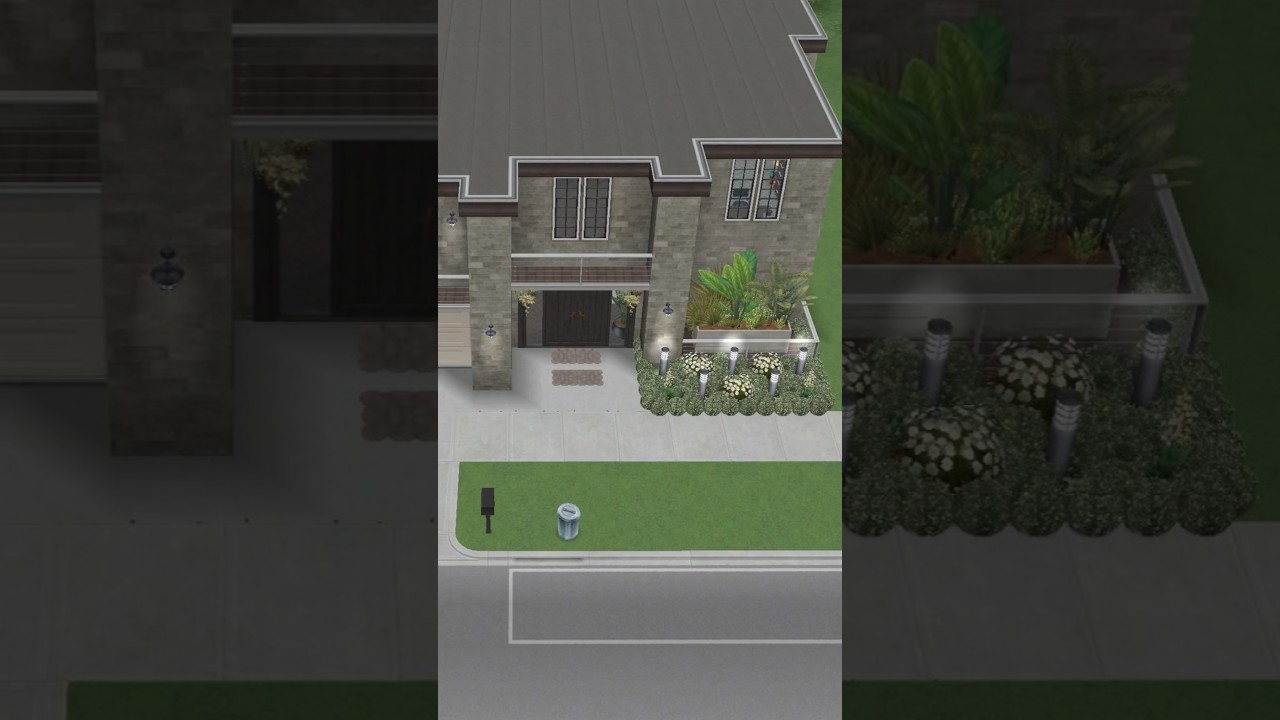MODERN 3 BEDROOM HOUSE DESIGN | The Sims FreePlay #thesimsfreeplay #simsfreeplay #thesims