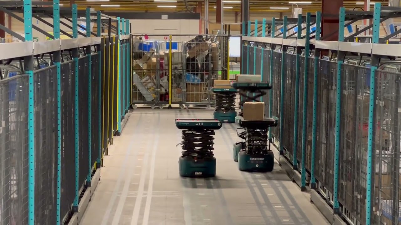 VintedGo + Unbox Robotics for MidMile Sorting wrt. PUDOs and Lockers