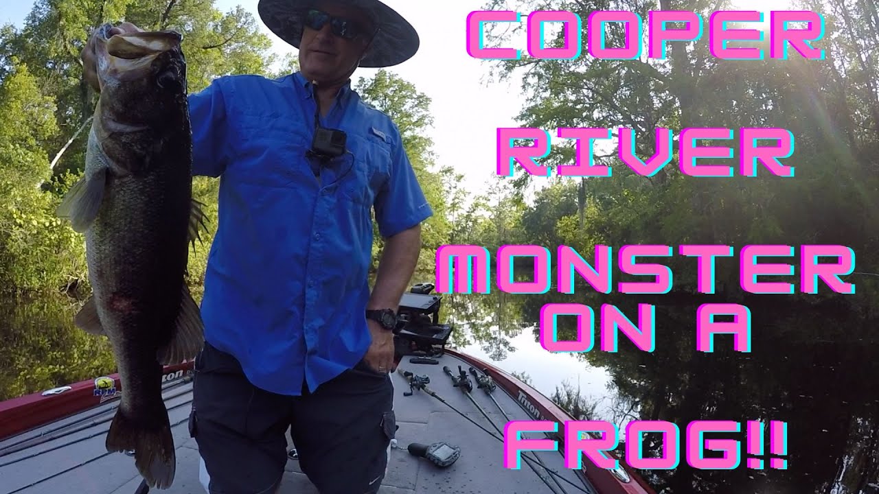 Cooper River Monster on a Frog!