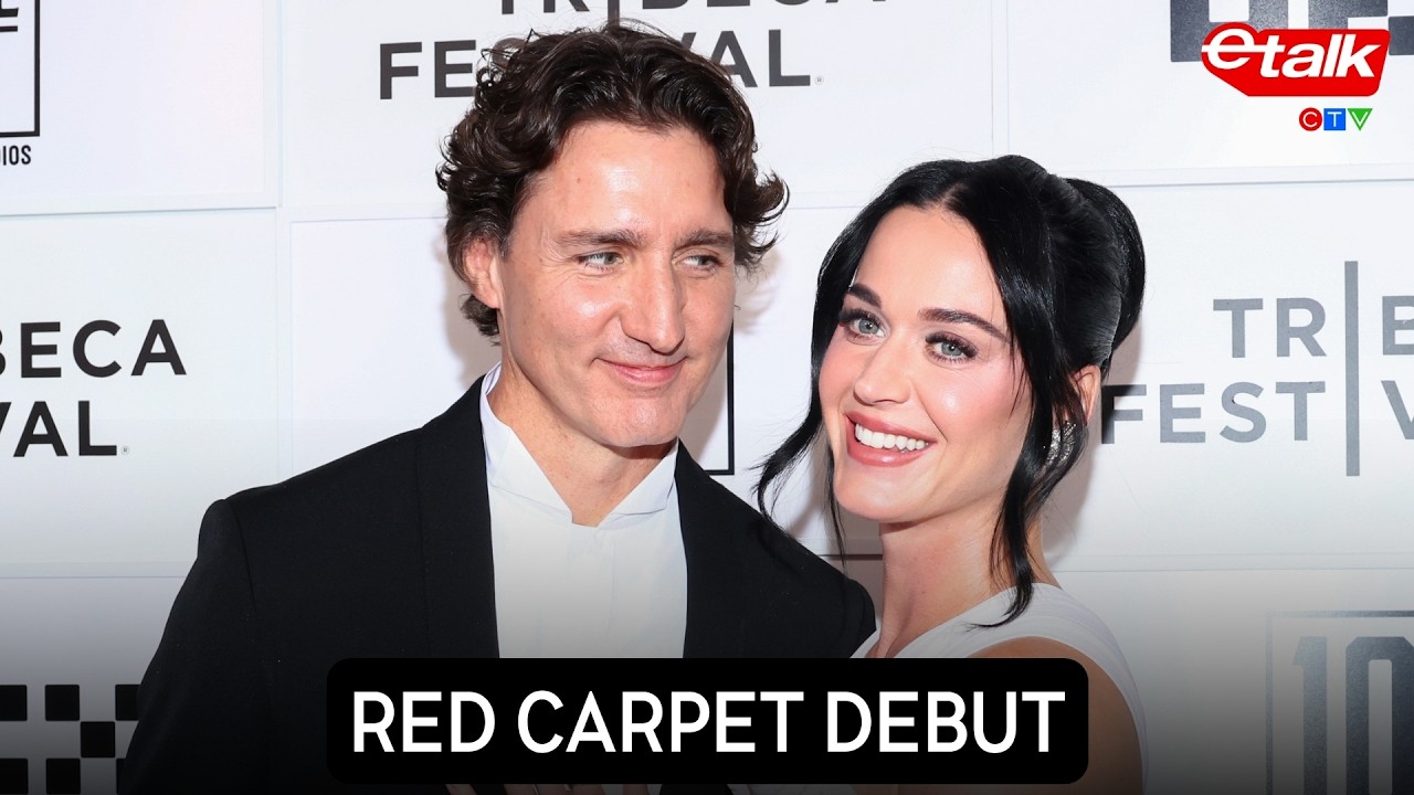 Katy Perry and Justin Trudeau make their red carpet debut