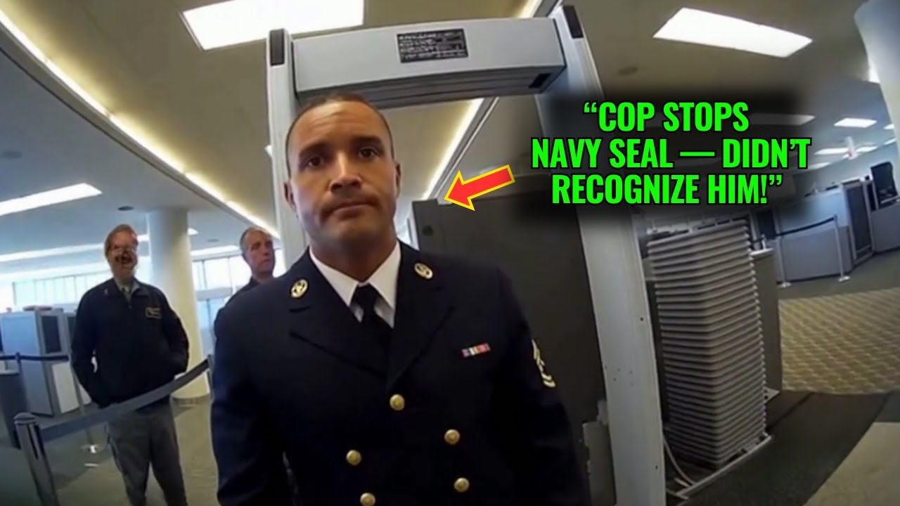 Cop Slams Man in Dress Blues at Airport — Didn’t Know He Was a Navy SEAL