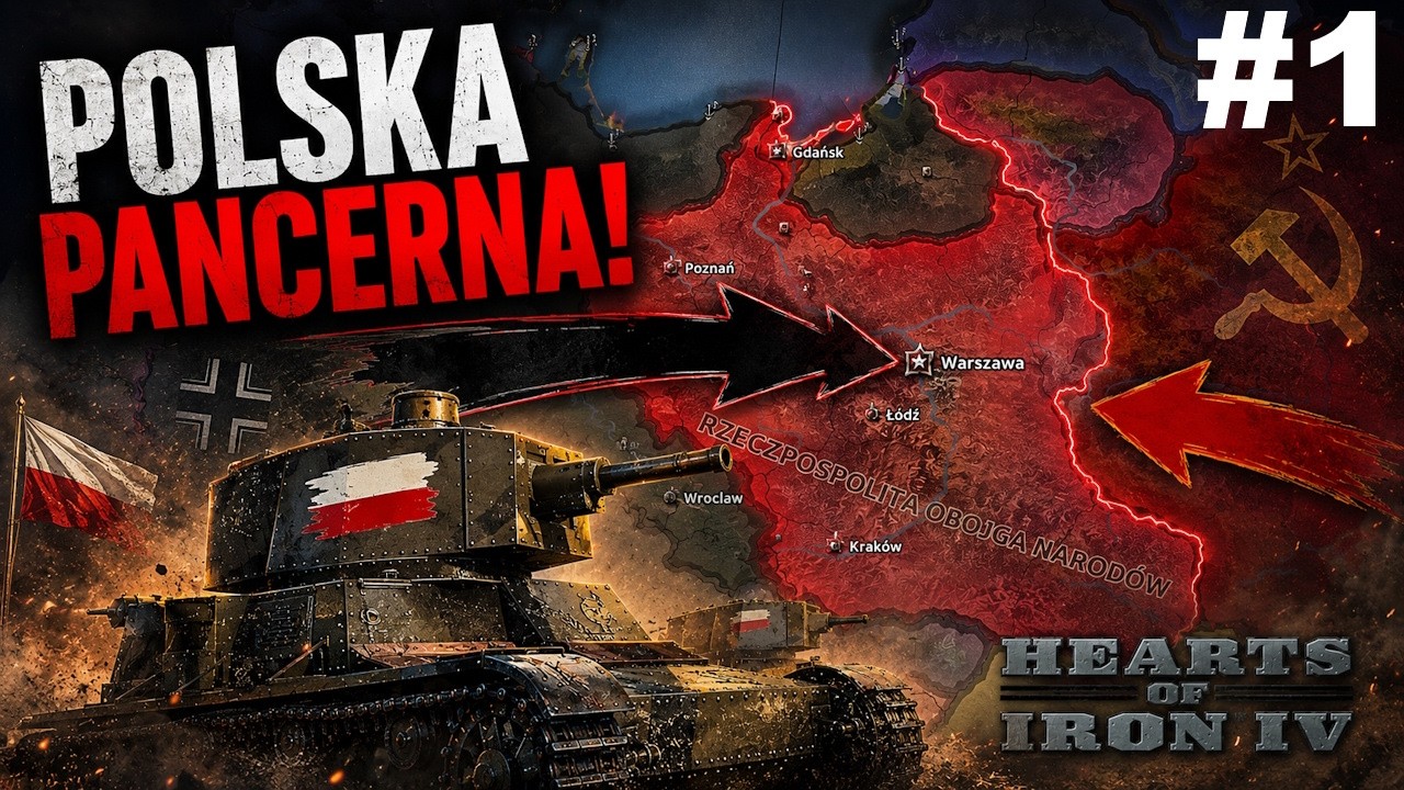 [1] UPADEK POLSKI? - TYLKO SZWEDZKI KR&Oacute;L NAS URATUJE! | Maioris Poloniae | Hearts of Iron 4