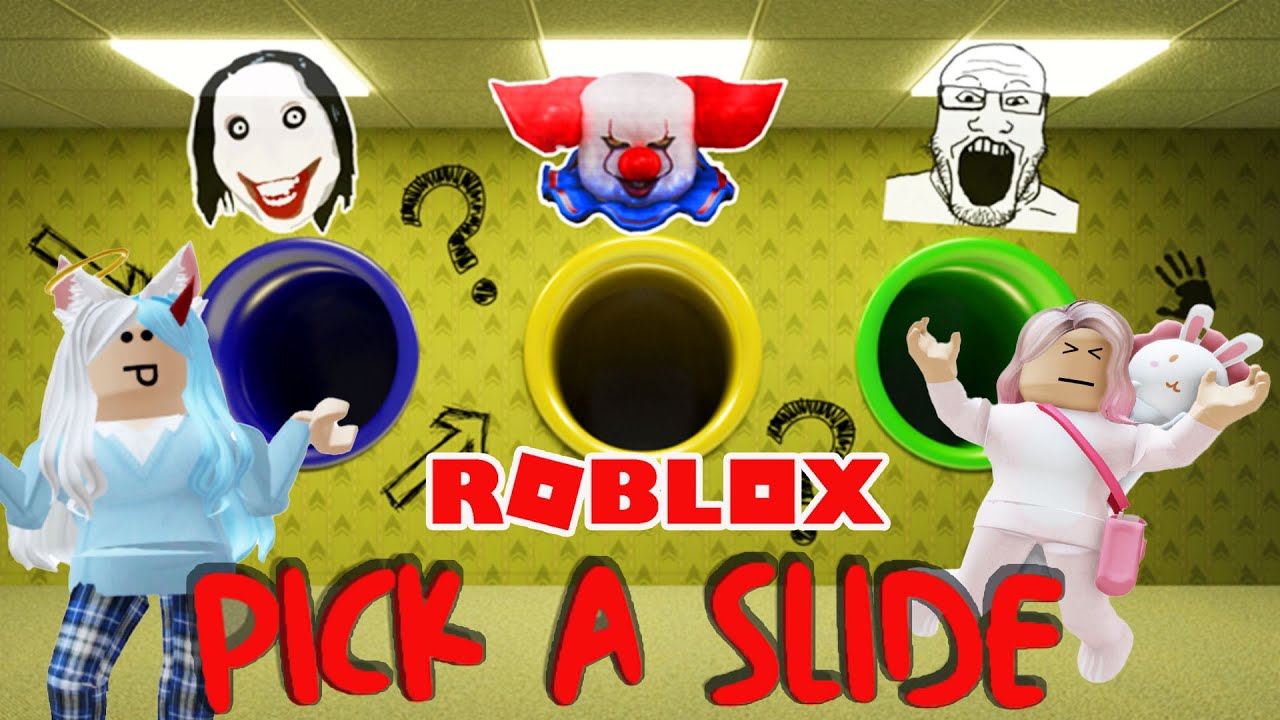 【ROBLOX】千萬不要選錯滑梯挑戰[NyoNyo妞妞日常實況]