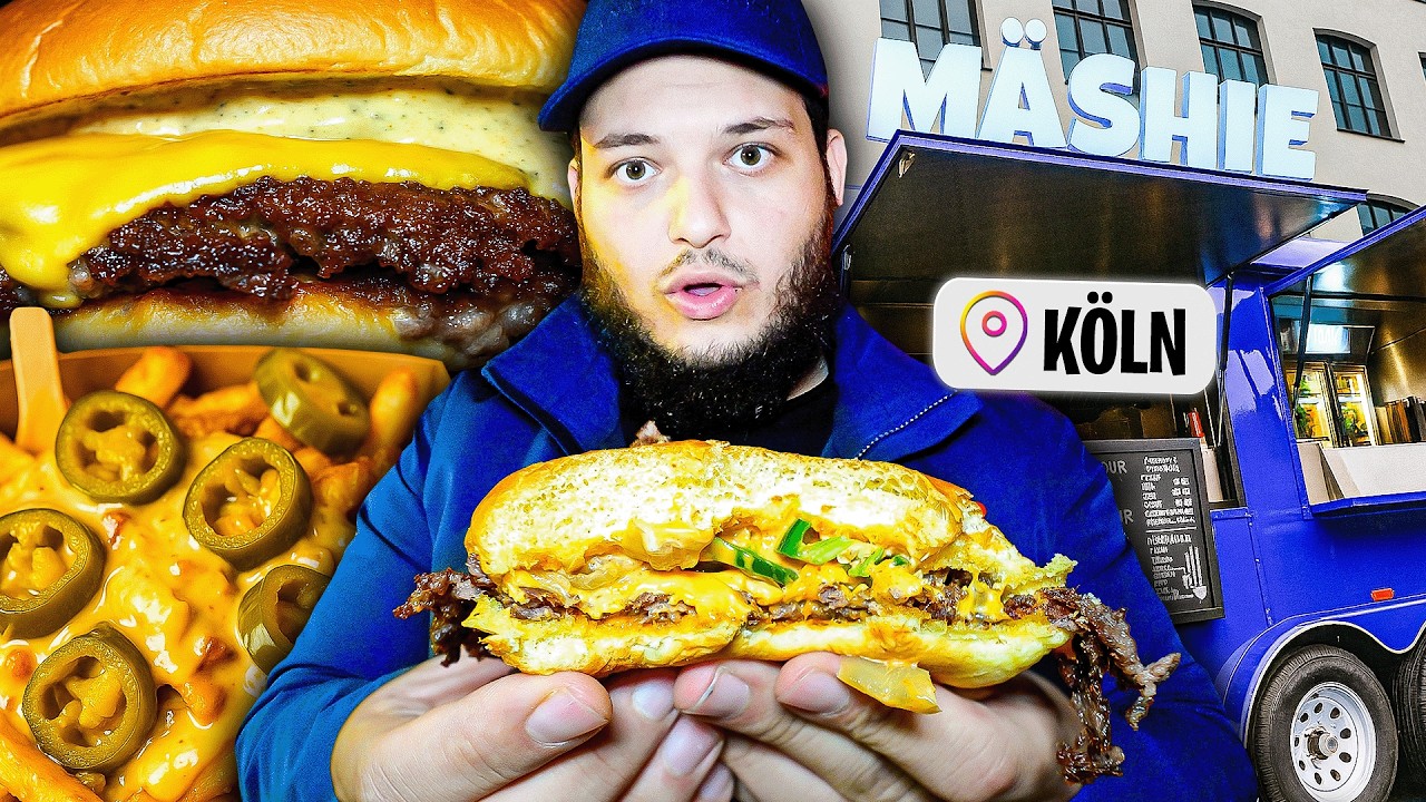 ICH TESTE EINEN SMASHBURGER FOODTRUCK!