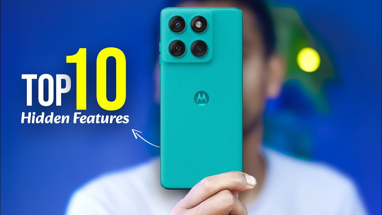 Moto edge 60 Fusion Top 10 Hidden Features🔥