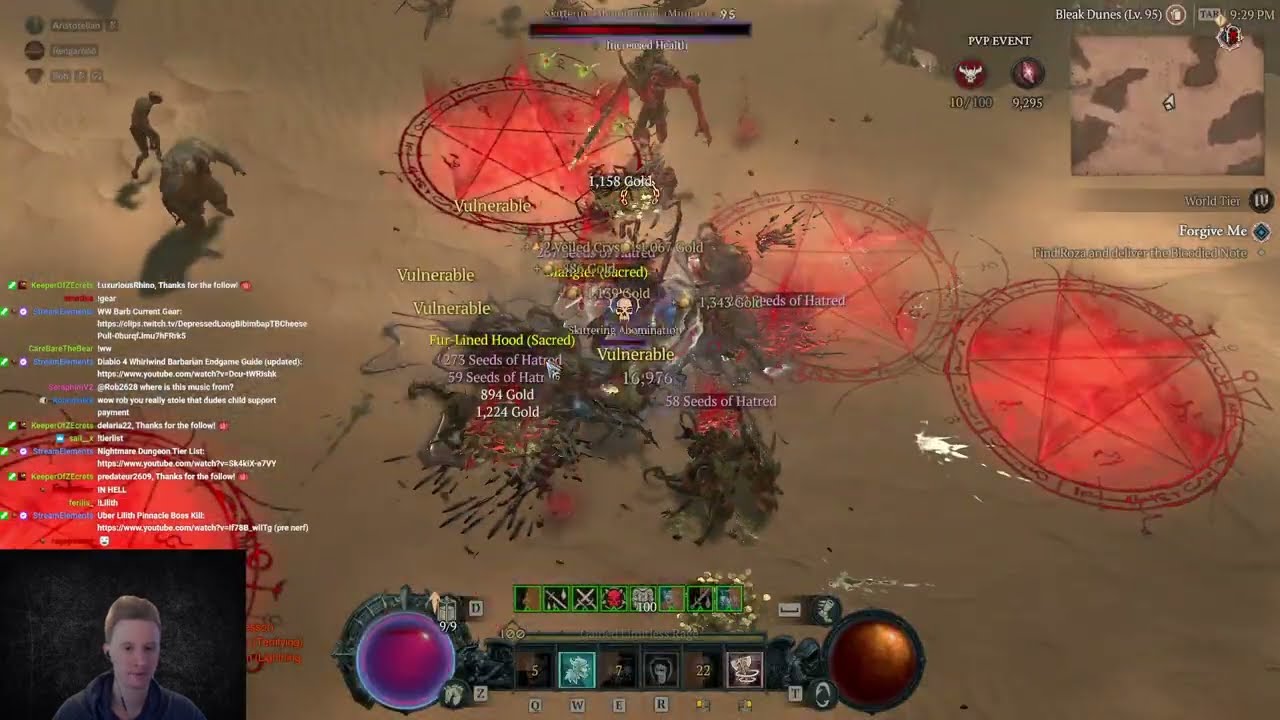 Diablo 4 PvP Farming Shards 100 Kills - Hatred's Chosen
