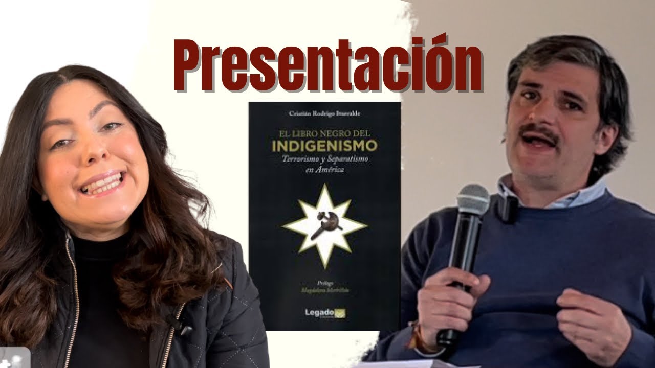 Presentación del libro “El libro negro del indigenismo”  del autor Cristián Rodrigo Iturralde.