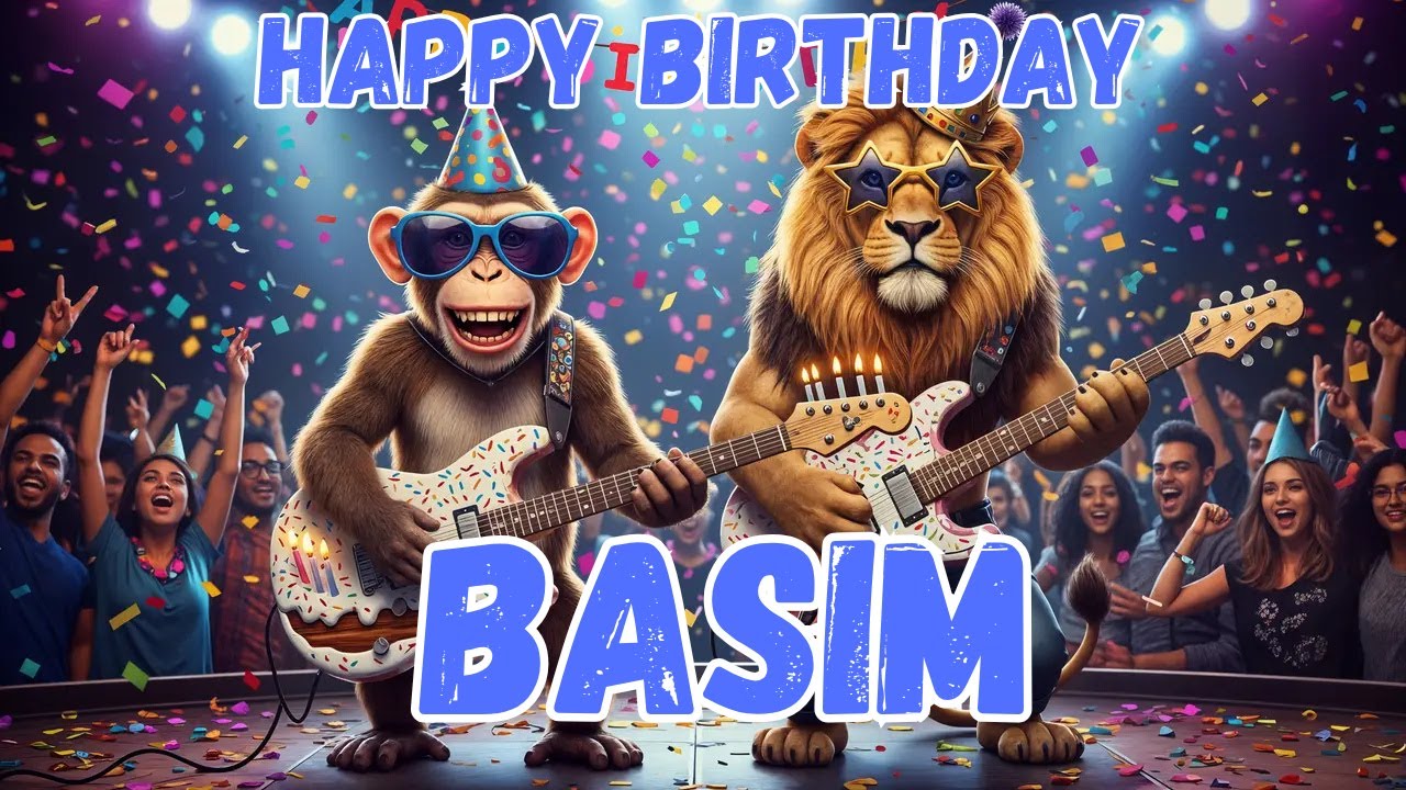 BESIM Happy Birthday Song - Happy Birthday Besim