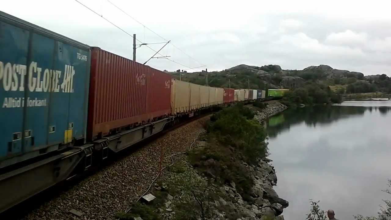 Gt 5804 ved Søre Krogavatn på Jærbanen