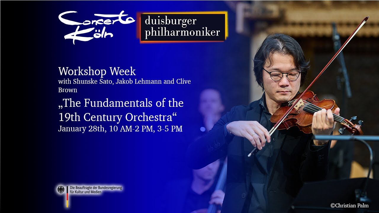 “The fundamentals of the 19th Century Orchestra” with Clive Brown