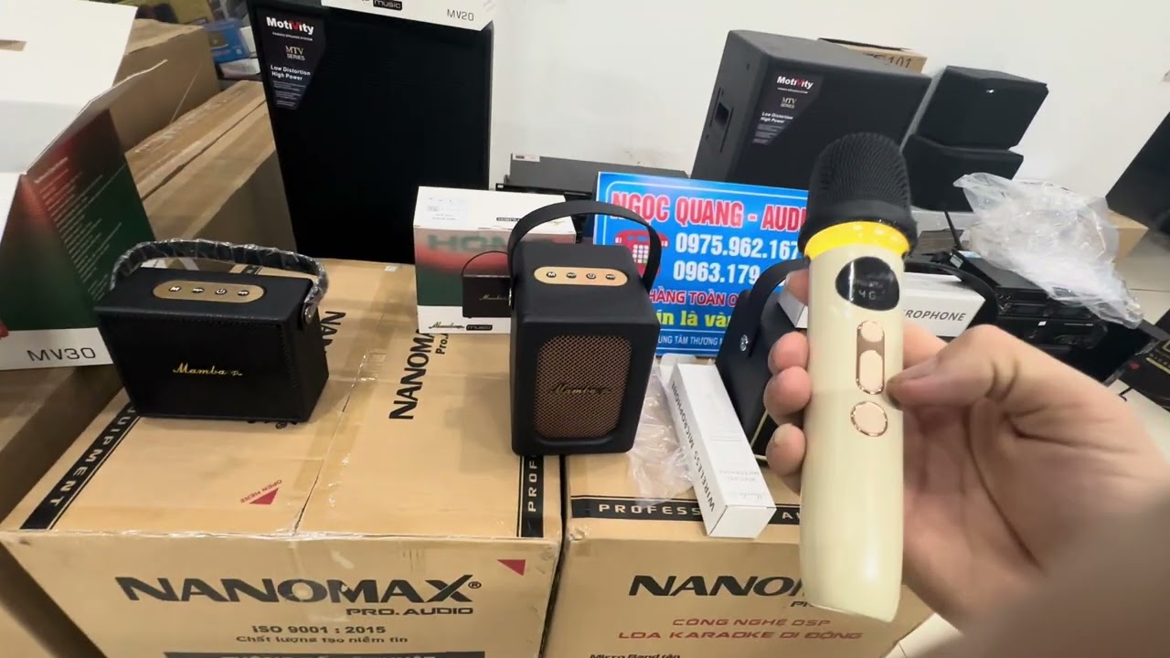 LOA MAMBA PRO MV10-20-30 tuyệt hay :0963179989(giá e báo trong video)