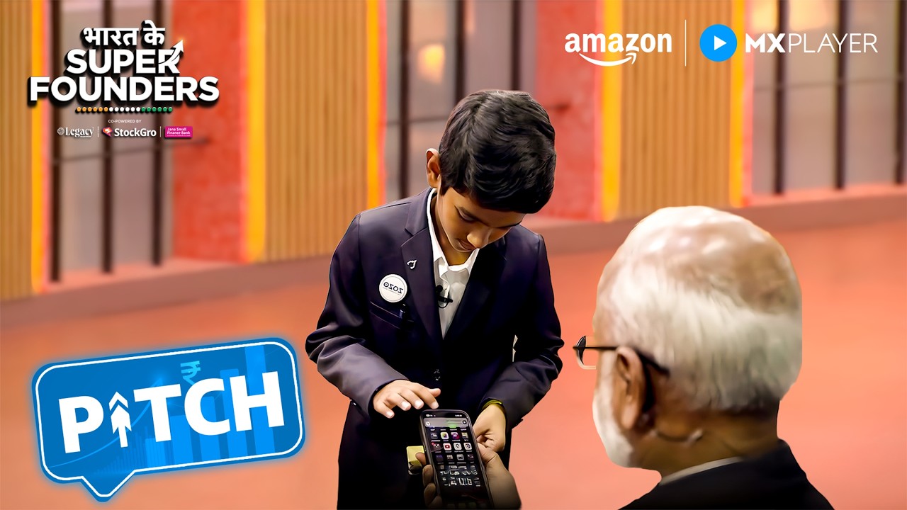 Dr. Veluman ने Smile किया 11 साल के Founder के जवाब पर | Bharat Ke Super Founders | Amazon MX Player