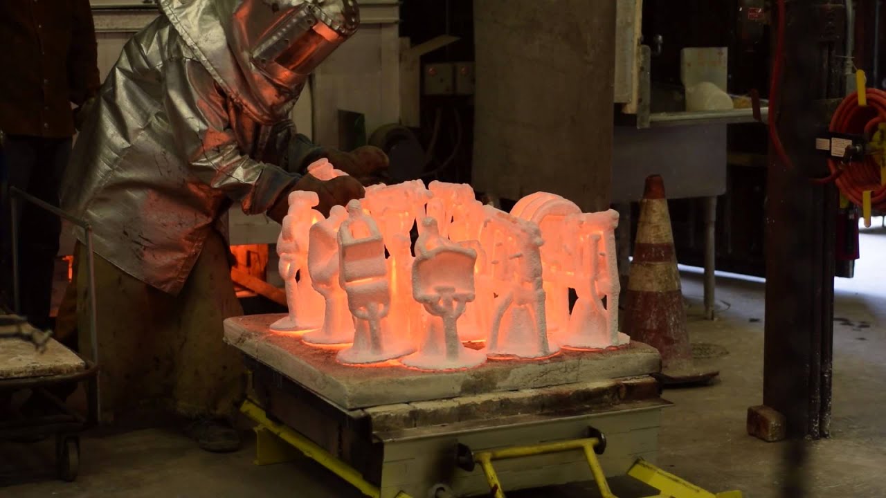 Fire arts class makes metal artwork