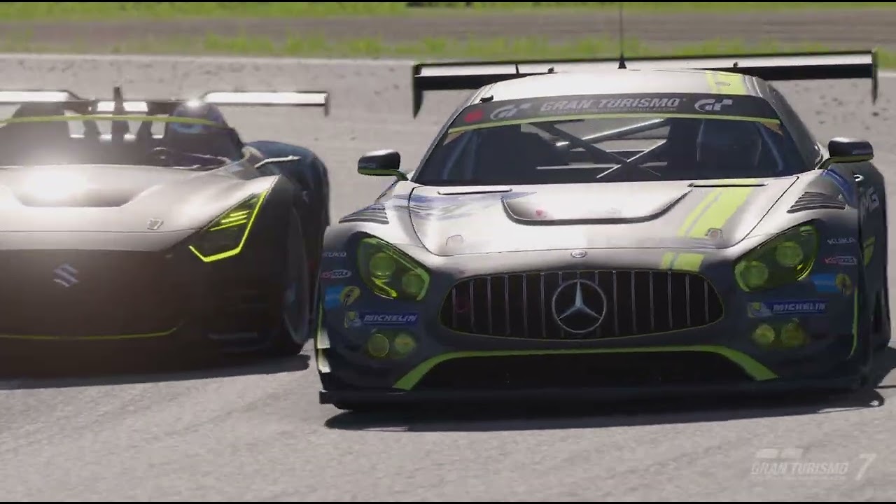 Gran Turismo 7 PS5 - Silent Race - Mercedes Benz AMG SLS GT3 Class 
