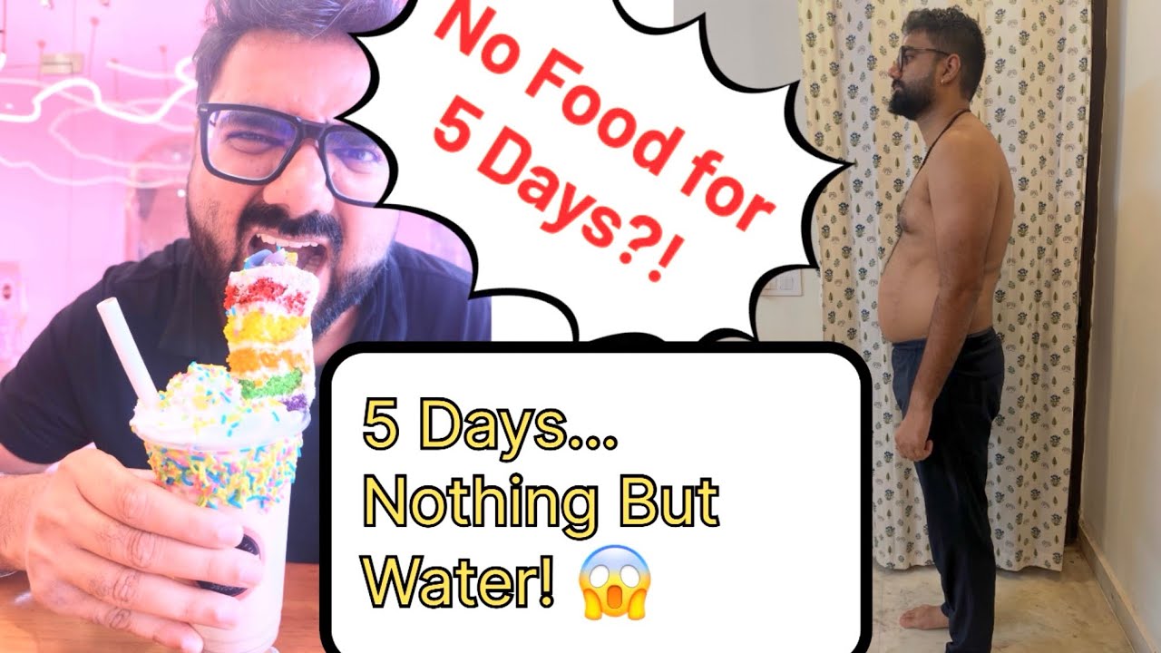 5 Day Water Fast – Kya Sach Mein Kaam Karta Hai? (My Real Results)