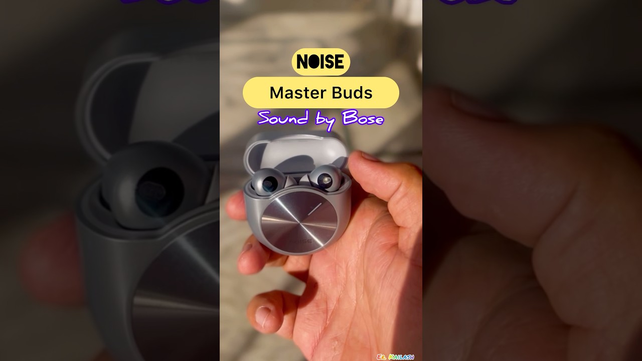 Noise Master Buds, Sound by Bose Bluetooth Earbuds,Up to 49dB Adaptive ANC, 44H Playtime & 6 mic ENC