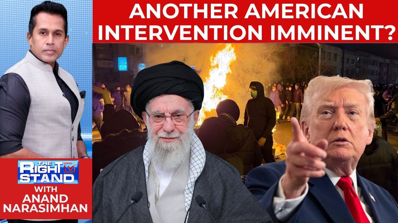 Trump Warns Iran of Military Action if Crackdown on Protesters Continues | #therightstand | News18