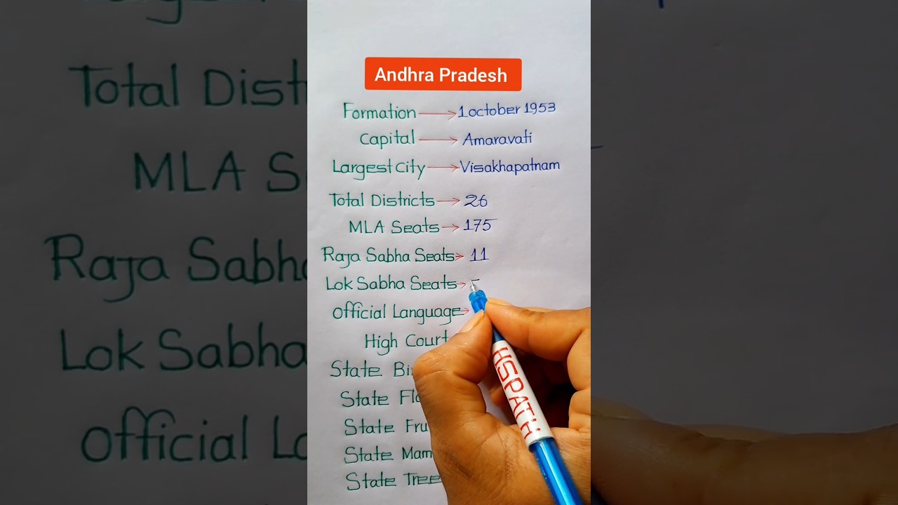 Andhra Pradesh Information🔥Andhra Pradesh Details🔥Information of Andhra Pradesh