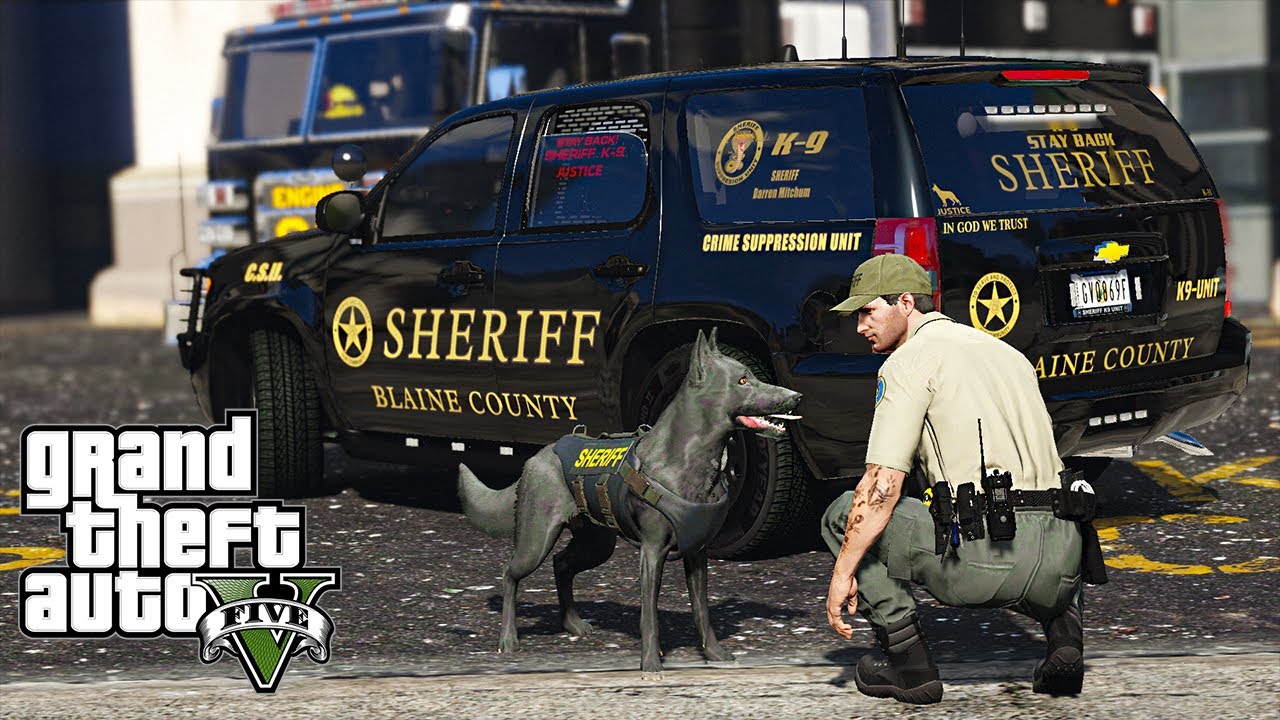 Playing as a K9 Sheriff Deputy - LSPDFR Ep. 945