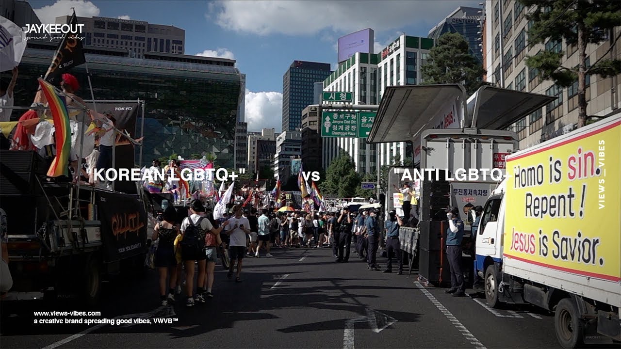 🏳️‍🌈 korean LGBTQ vs anti LGBTQ, JAYKEEOUT x VWVB™