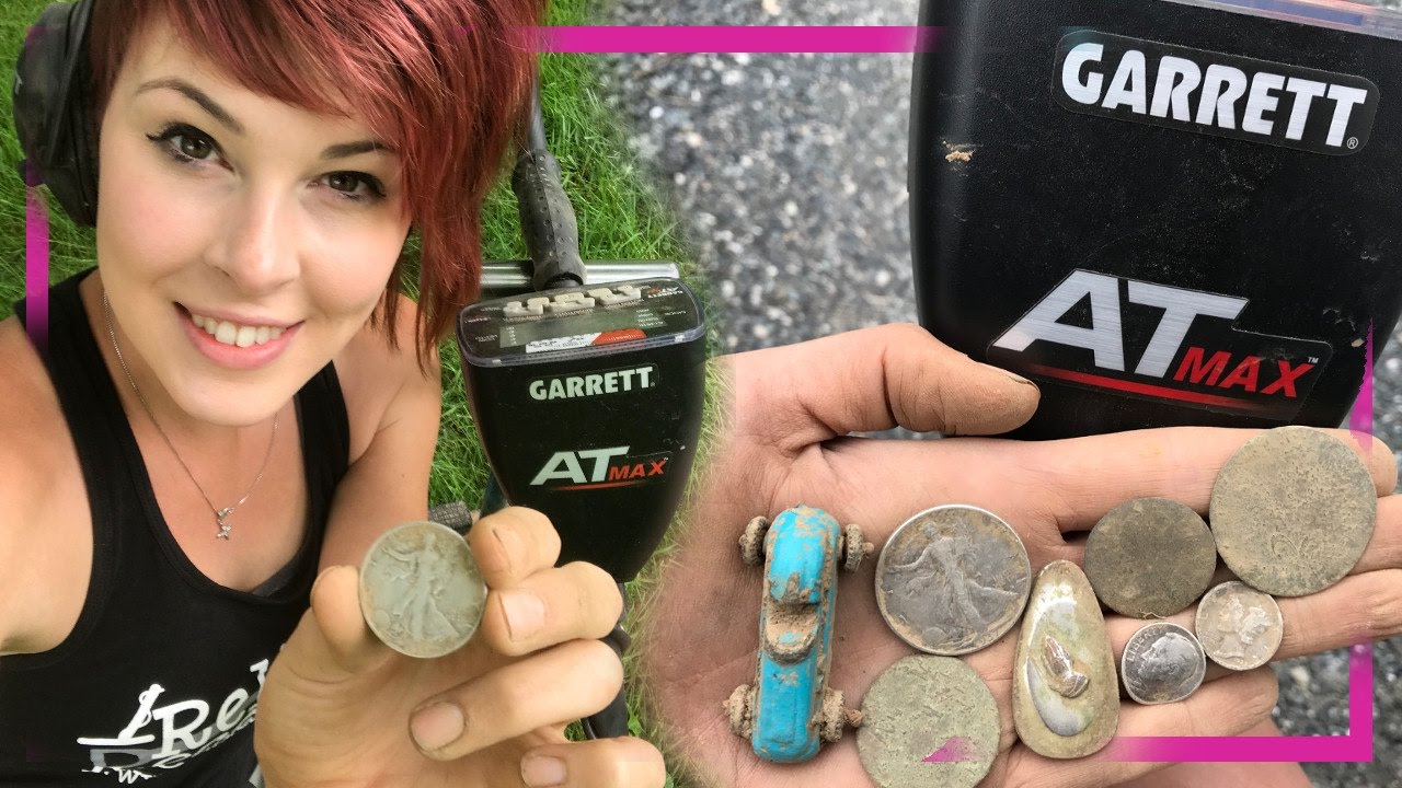 NEW Garrett AT Max - Metal Detecting - BIG Silver, Copper Coins, Relics